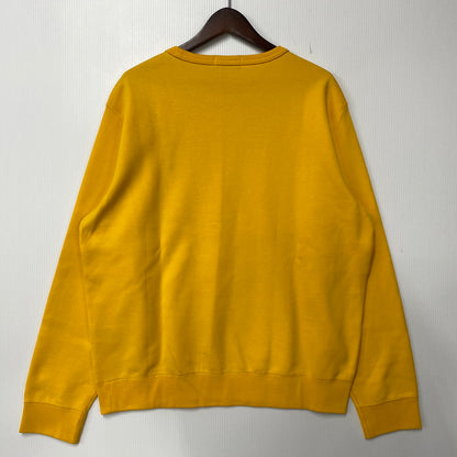 【中古品】【メンズ】 POLO RALPH LAUREN ポロ・ラルフローレン BLACK PONY SWEAT ブラックポニー スウェット 前V 147-260919-as-11-izu サイズ：L カラー：イエロー 万代Net店