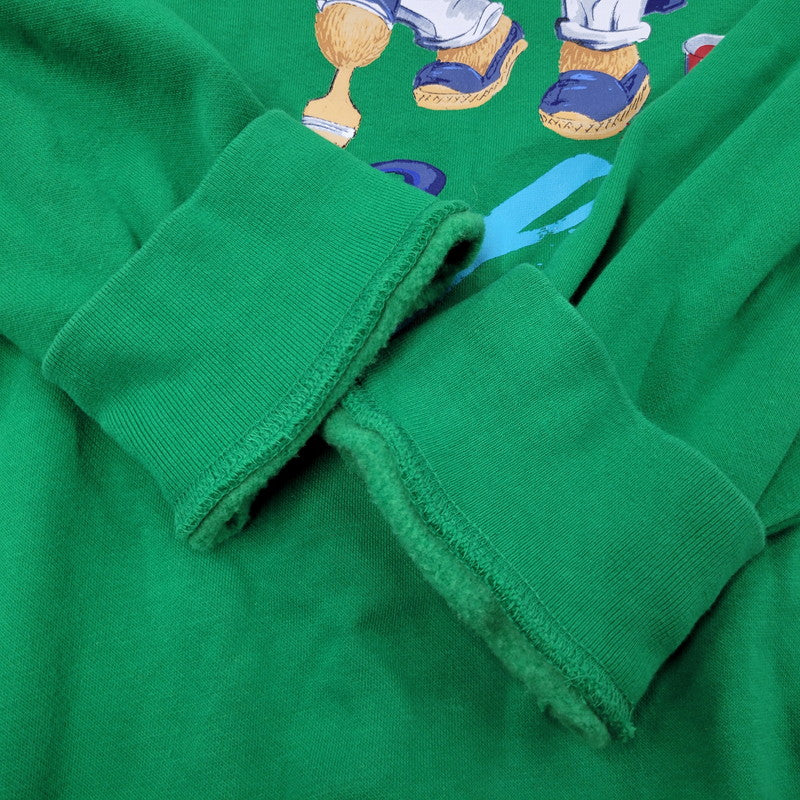 【中古品】【メンズ】 POLO RALPH LAUREN ポロ・ラルフローレン POLO BEAR HOODIE ポロベア フーディー パーカー 147-260912-as-04-izu サイズ：L カラー：グリーン 万代Net店