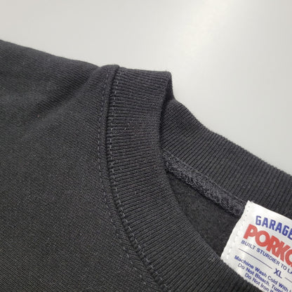 【中古品】【メンズ】 PORKCHOP GARAGE SUPPLY ポークチョップガレージサプライ CALIF SWEAT スウェット トレーナー 145-260912-as-02-izu サイズ：XL カラー：ブラック 万代Net店