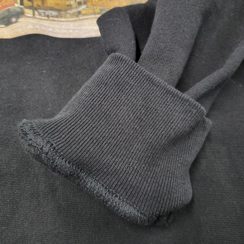 【中古品】【メンズ】 PORKCHOP GARAGE SUPPLY ポークチョップガレージサプライ CALIF SWEAT スウェット トレーナー 145-260912-as-02-izu サイズ：XL カラー：ブラック 万代Net店