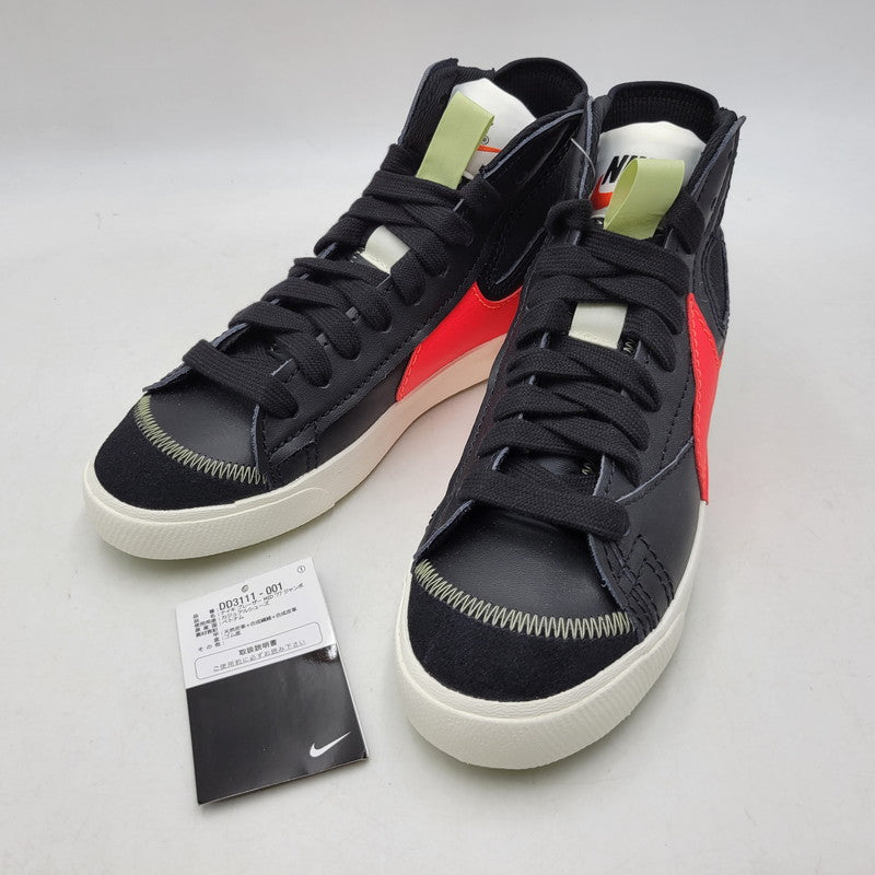 【中古美品】【メンズ】 NIKE ナイキ BLAZER MID '77 JUMBO DD3111-001 ブレーザー ミッド '77 ジャンボ スニーカー 靴 160-260920-as-04-izu サイズ：28cm カラー：BLACK/BRIGHT CRIMSON-SAIL-OLIVE AURA 万代Net店