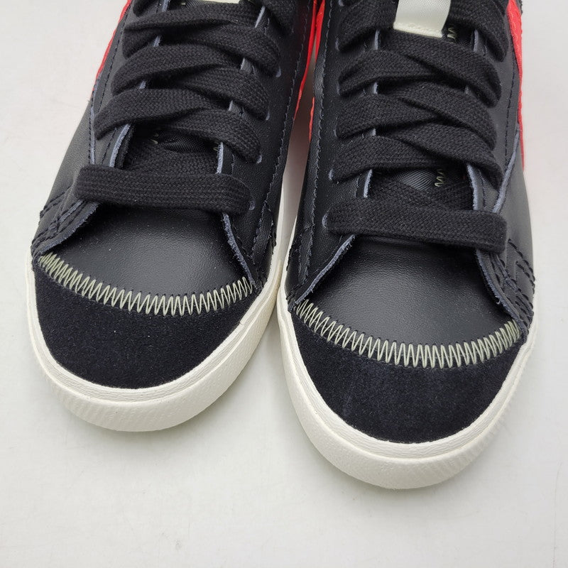 【中古美品】【メンズ】 NIKE ナイキ BLAZER MID '77 JUMBO DD3111-001 ブレーザー ミッド '77 ジャンボ スニーカー 靴 160-260920-as-04-izu サイズ：28cm カラー：BLACK/BRIGHT CRIMSON-SAIL-OLIVE AURA 万代Net店