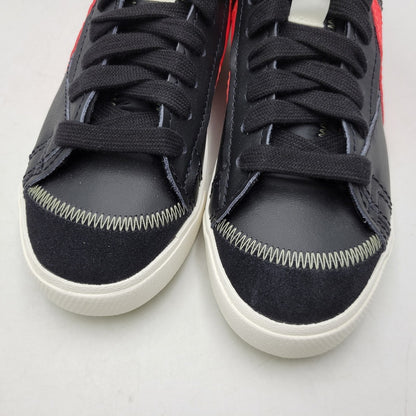 【中古美品】【メンズ】 NIKE ナイキ BLAZER MID '77 JUMBO DD3111-001 ブレーザー ミッド '77 ジャンボ スニーカー 靴 160-260920-as-04-izu サイズ：28cm カラー：BLACK/BRIGHT CRIMSON-SAIL-OLIVE AURA 万代Net店