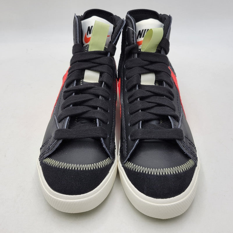 【中古美品】【メンズ】 NIKE ナイキ BLAZER MID '77 JUMBO DD3111-001 ブレーザー ミッド '77 ジャンボ スニーカー 靴 160-260920-as-04-izu サイズ：28cm カラー：BLACK/BRIGHT CRIMSON-SAIL-OLIVE AURA 万代Net店