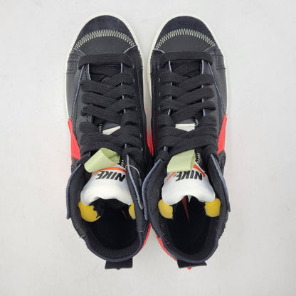 【中古美品】【メンズ】 NIKE ナイキ BLAZER MID '77 JUMBO DD3111-001 ブレーザー ミッド '77 ジャンボ スニーカー 靴 160-260920-as-04-izu サイズ：28cm カラー：BLACK/BRIGHT CRIMSON-SAIL-OLIVE AURA 万代Net店