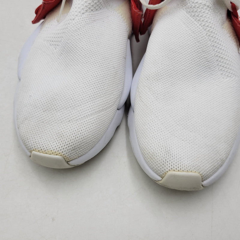 【中古品】【メンズ】 Y-3 ワイスリー KAIWA KNIT カイワ ニット スニーカー 靴 161-260920-as-05-izu サイズ：28cm カラー：ホワイト×レッド 万代Net店