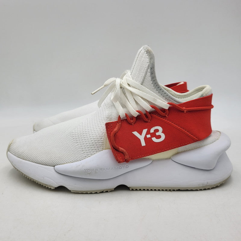 【中古品】【メンズ】 Y-3 ワイスリー KAIWA KNIT カイワ ニット スニーカー 靴 161-260920-as-05-izu サイズ：28cm カラー：ホワイト×レッド 万代Net店