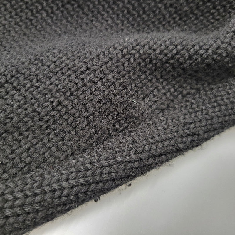 【中古品】【メンズ】 DIESEL ディーゼル TR750018 切替 ウール混 チェスターコート 141-260912-as-10-izu サイズ：L カラー：ブラック 万代Net店