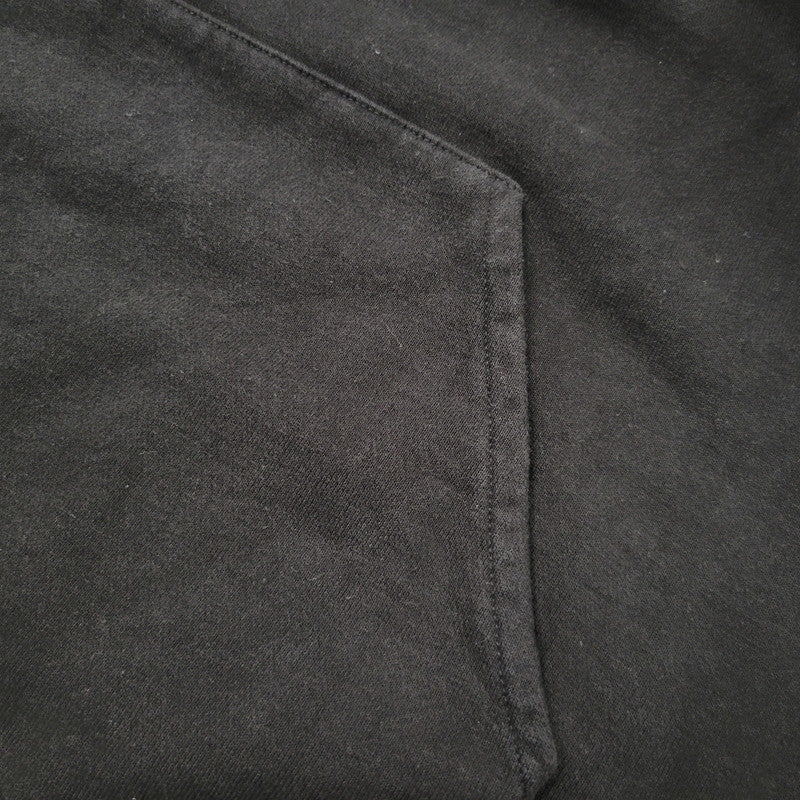 【中古品】【メンズ】 SAINT MICHAEL セントマイケル HOODIE RIBON SAINT SM-HR8-0000-047 25SS フーディー リボン パーカー 142-260912-as-05-izu サイズ：XL カラー：ブラック 万代Net店