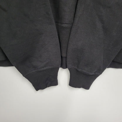 【中古品】【メンズ】 SAINT MICHAEL セントマイケル HOODIE RIBON SAINT SM-HR8-0000-047 25SS フーディー リボン パーカー 142-260912-as-05-izu サイズ：XL カラー：ブラック 万代Net店