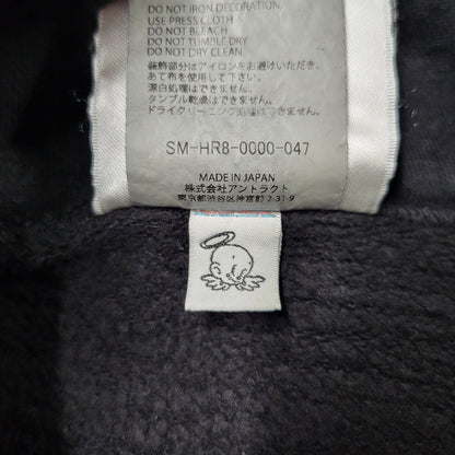 【中古品】【メンズ】 SAINT MICHAEL セントマイケル HOODIE RIBON SAINT SM-HR8-0000-047 25SS フーディー リボン パーカー 142-260912-as-05-izu サイズ：XL カラー：ブラック 万代Net店