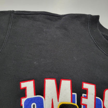 【中古品】【メンズ】 Supreme シュプリーム STACKED CREWNECK スタックド クルーネック スウェット トレーナー 149-260912-as-01-izu サイズ：L カラー：ブラック 万代Net店