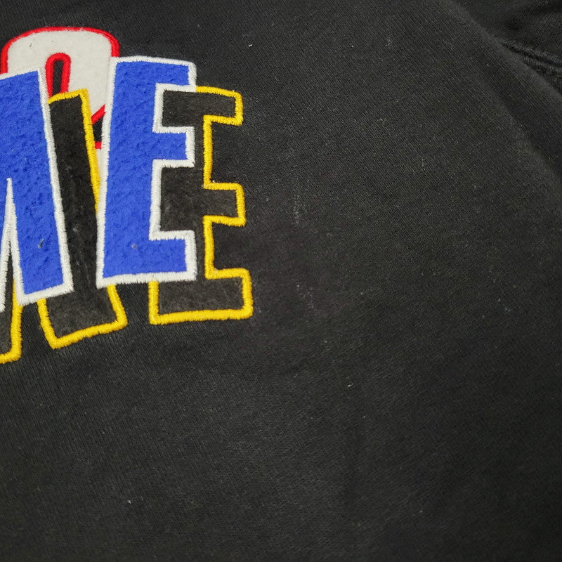 【中古品】【メンズ】 Supreme シュプリーム STACKED CREWNECK スタックド クルーネック スウェット トレーナー 149-260912-as-01-izu サイズ：L カラー：ブラック 万代Net店
