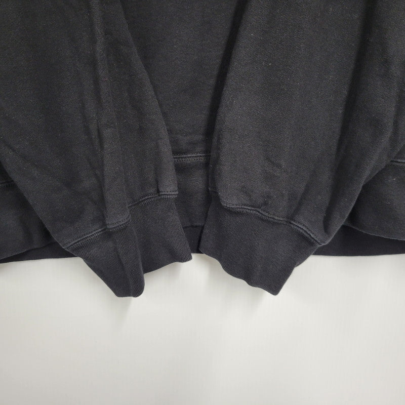 【中古品】【メンズ】 Supreme シュプリーム STACKED CREWNECK スタックド クルーネック スウェット トレーナー 149-260912-as-01-izu サイズ：L カラー：ブラック 万代Net店