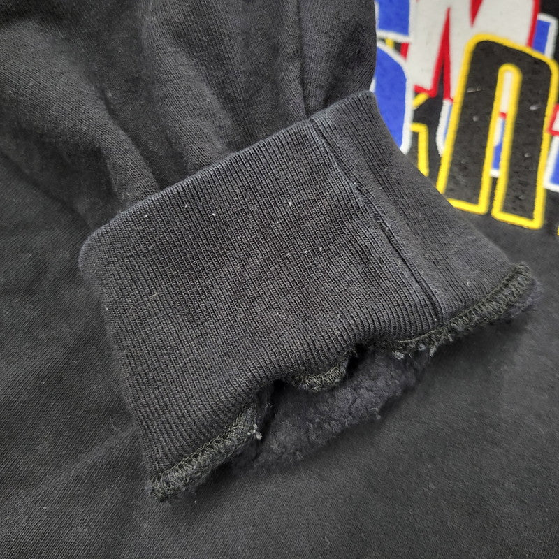 【中古品】【メンズ】 Supreme シュプリーム STACKED CREWNECK スタックド クルーネック スウェット トレーナー 149-260912-as-01-izu サイズ：L カラー：ブラック 万代Net店