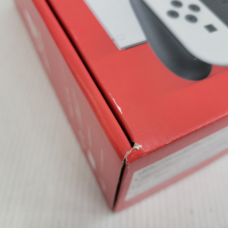 【中古美品】 【未使用】【ゲーム】Nintendo Switch (有機ELモデル) Joy-Con(L)/(R) ホワイト HEG-S-KAAAA(JPN) 任天堂 ニンテンドースイッチ 本体 034-260914-as-11-izu 万代Net店