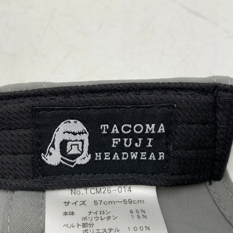 【中古品】【メンズ/レディース】 TACOMA FUJI HEADWEAR タコマ フジ ヘッドウェア TCN26-014 ZEN HIKER CAP ゼン ハイカー キャップ 帽子 185-260913-ya-11-izu サイズ：57～59cm カラー：グレー 万代Net店