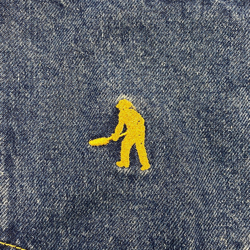 【中古品】【メンズ】 PASS-PORT パスポート WORKERS CLUB JEAN SHORT ジーンズショーツ ショートパンツ 153-260919-as-15-izu サイズ：32 カラー：WASHED DARK INDIGO 万代Net店
