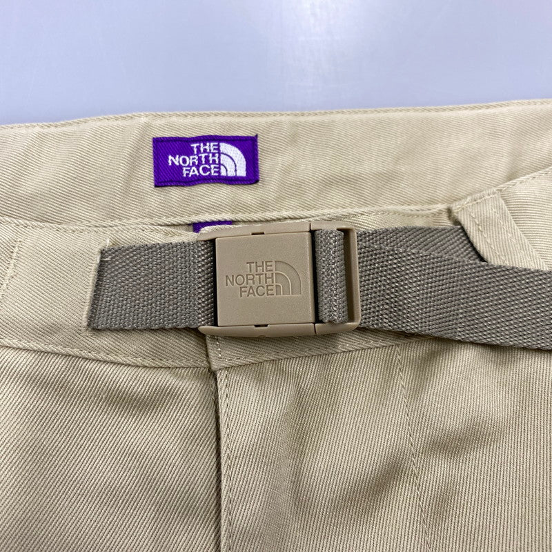 【中古品】【メンズ】 THE NORTH FACE PURPLE LABEL ザノースフェイスパープルレーベル N24FC076 CHINO WIDE TAPERED FIELD PANTS チノ ワイド テーパード フィールド パンツ ボトムス ズボン 155-260914-cs-05-izu サイズ：30 カラー：ベージュ 万代Net店