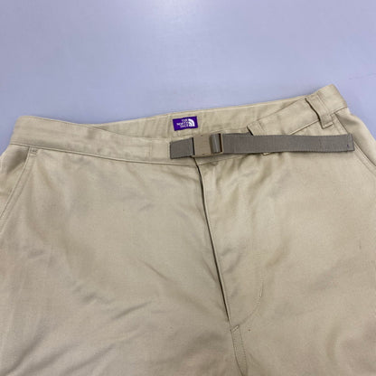 【中古品】【メンズ】 THE NORTH FACE PURPLE LABEL ザノースフェイスパープルレーベル N24FC076 CHINO WIDE TAPERED FIELD PANTS チノ ワイド テーパード フィールド パンツ ボトムス ズボン 155-260914-cs-05-izu サイズ：30 カラー：ベージュ 万代Net店