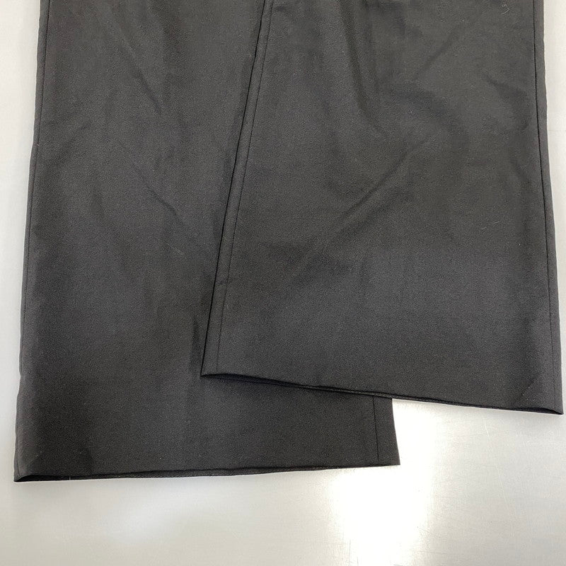【中古品】【メンズ】 RAF SIMONS ラフシモンズ 221-M369 22SS WIDE-LEG WOOL TROUSERS ワイド レッグ ウール トラウザーズ パンツ ボトムス ズボン 151-260914-cs-10-izu サイズ：52 カラー：ブラック 万代Net店