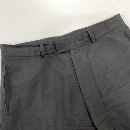 【中古品】【メンズ】 RAF SIMONS ラフシモンズ 221-M369 22SS WIDE-LEG WOOL TROUSERS ワイド レッグ ウール トラウザーズ パンツ ボトムス ズボン 151-260914-cs-10-izu サイズ：52 カラー：ブラック 万代Net店