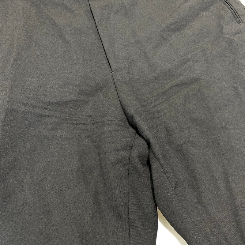 【中古品】【メンズ】 RAF SIMONS ラフシモンズ 221-M369 22SS WIDE-LEG WOOL TROUSERS ワイド レッグ ウール トラウザーズ パンツ ボトムス ズボン 151-260914-cs-10-izu サイズ：52 カラー：ブラック 万代Net店