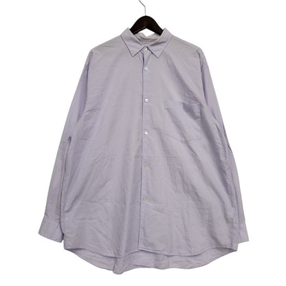 【中古品】【メンズ】 COMOLI コモリ COMOLI SHIRT X01-02001 コモリシャツ 長袖 140-260912-as-14-izu サイズ：4 カラー：パープル系 万代Net店