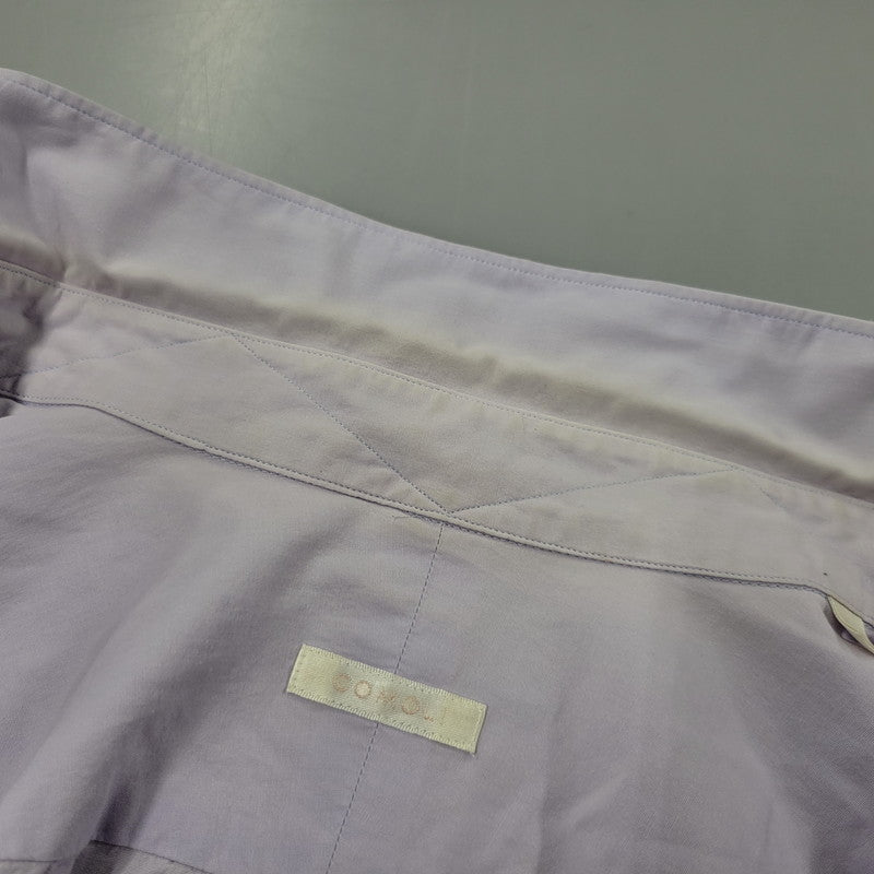 【中古品】【メンズ】 COMOLI コモリ COMOLI SHIRT X01-02001 コモリシャツ 長袖 140-260912-as-14-izu サイズ：4 カラー：パープル系 万代Net店