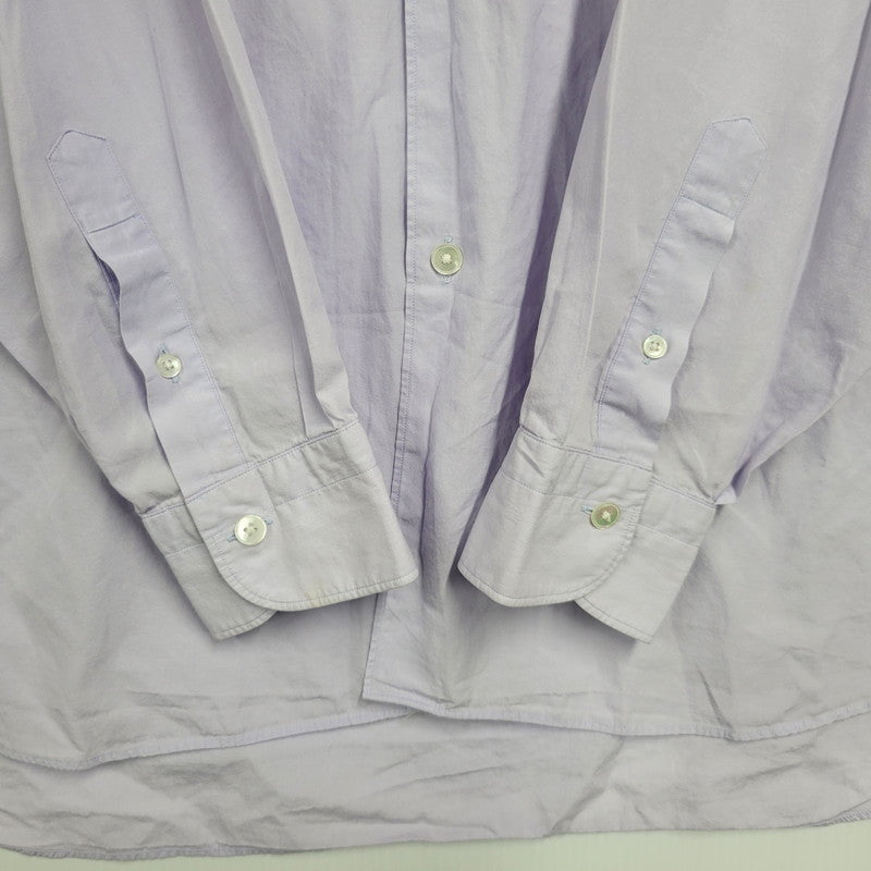 【中古品】【メンズ】 COMOLI コモリ COMOLI SHIRT X01-02001 コモリシャツ 長袖 140-260912-as-14-izu サイズ：4 カラー：パープル系 万代Net店