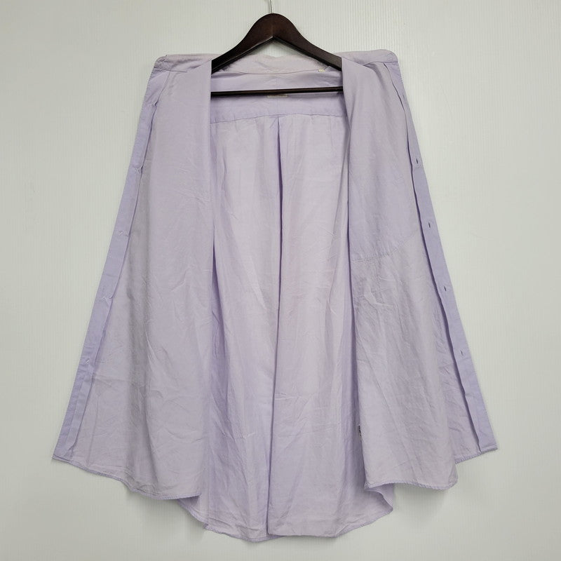 【中古品】【メンズ】 COMOLI コモリ COMOLI SHIRT X01-02001 コモリシャツ 長袖 140-260912-as-14-izu サイズ：4 カラー：パープル系 万代Net店