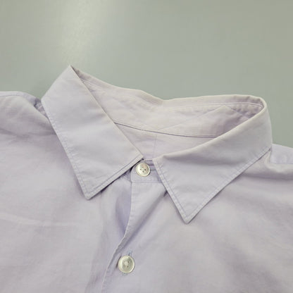 【中古品】【メンズ】 COMOLI コモリ COMOLI SHIRT X01-02001 コモリシャツ 長袖 140-260912-as-14-izu サイズ：4 カラー：パープル系 万代Net店