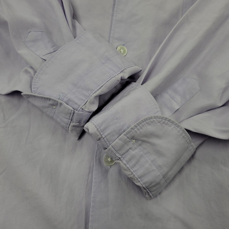 【中古品】【メンズ】 COMOLI コモリ COMOLI SHIRT X01-02001 コモリシャツ 長袖 140-260912-as-14-izu サイズ：4 カラー：パープル系 万代Net店