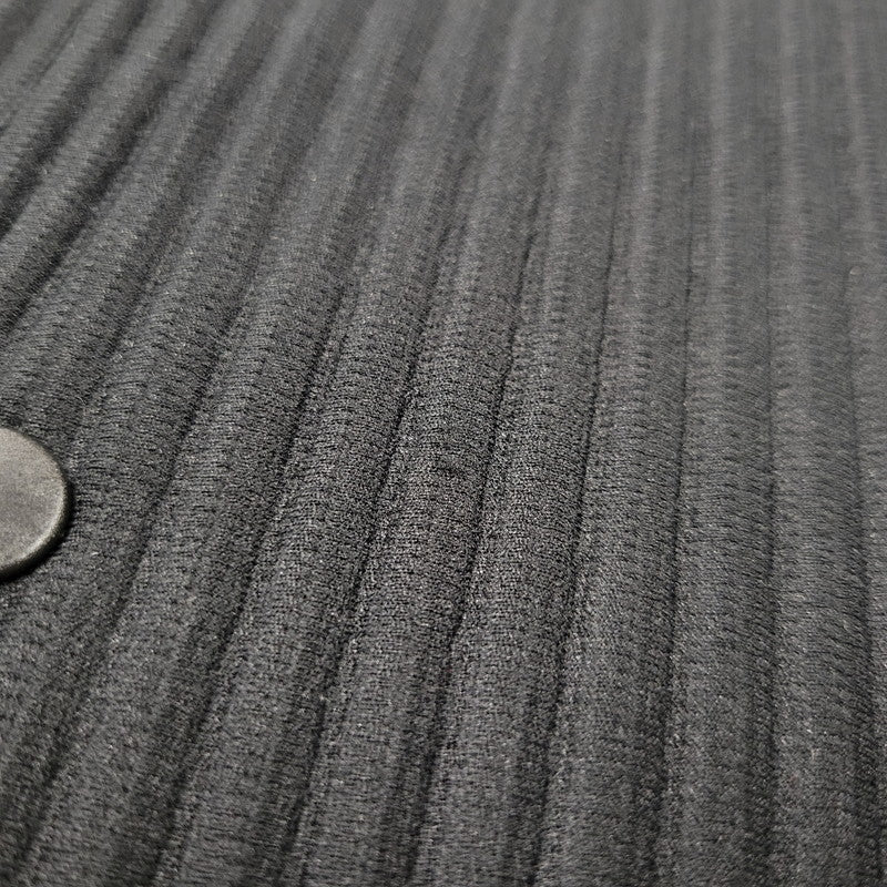 【中古品】【メンズ】 HOMME PLISSE ISSEY MIYAKE オム プリッセ イッセイミヤケ PLEATS CARDIGAN HP31JL105 プリーツカーディガン 140-260912-as-15-izu サイズ：4 カラー：ブラック 万代Net店