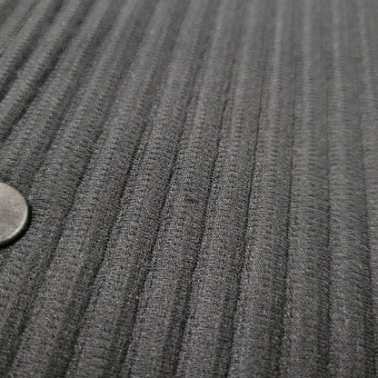 【中古品】【メンズ】 HOMME PLISSE ISSEY MIYAKE オム プリッセ イッセイミヤケ PLEATS CARDIGAN HP31JL105 プリーツカーディガン 140-260912-as-15-izu サイズ：4 カラー：ブラック 万代Net店