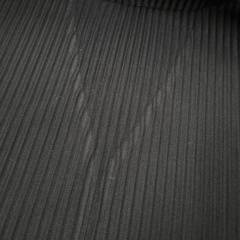 【中古品】【メンズ】 HOMME PLISSE ISSEY MIYAKE オム プリッセ イッセイミヤケ PLEATS CARDIGAN HP31JL105 プリーツカーディガン 140-260912-as-15-izu サイズ：4 カラー：ブラック 万代Net店