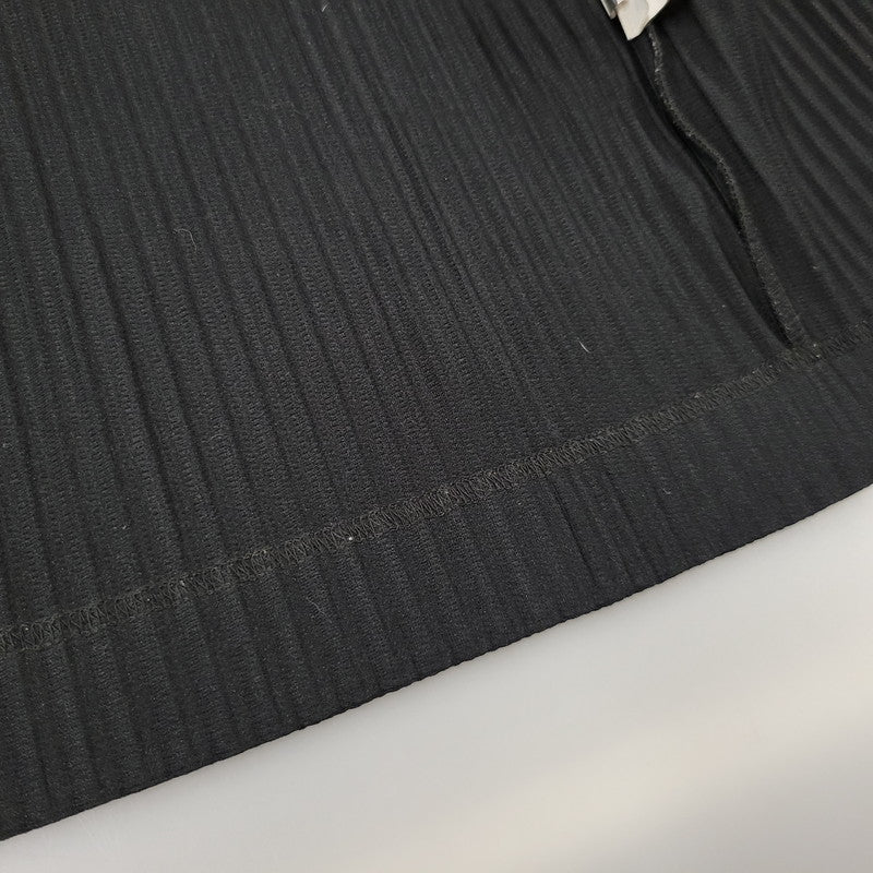 【中古品】【メンズ】 HOMME PLISSE ISSEY MIYAKE オム プリッセ イッセイミヤケ PLEATS CARDIGAN HP31JL105 プリーツカーディガン 140-260912-as-15-izu サイズ：4 カラー：ブラック 万代Net店