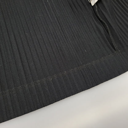 【中古品】【メンズ】 HOMME PLISSE ISSEY MIYAKE オム プリッセ イッセイミヤケ PLEATS CARDIGAN HP31JL105 プリーツカーディガン 140-260912-as-15-izu サイズ：4 カラー：ブラック 万代Net店
