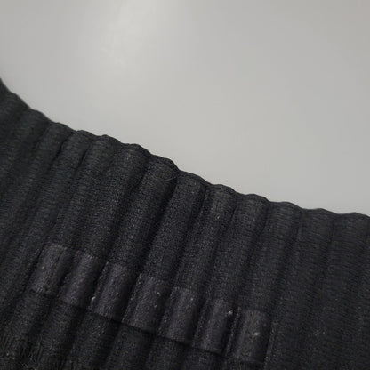 【中古品】【メンズ】 HOMME PLISSE ISSEY MIYAKE オム プリッセ イッセイミヤケ PLEATS CARDIGAN HP31JL105 プリーツカーディガン 140-260912-as-15-izu サイズ：4 カラー：ブラック 万代Net店