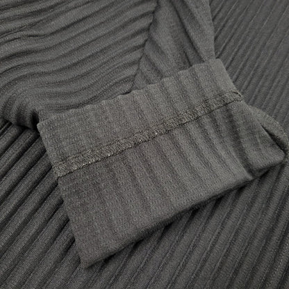 【中古品】【メンズ】 HOMME PLISSE ISSEY MIYAKE オム プリッセ イッセイミヤケ PLEATS CARDIGAN HP31JL105 プリーツカーディガン 140-260912-as-15-izu サイズ：4 カラー：ブラック 万代Net店