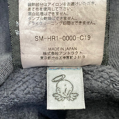 【中古品】【メンズ】 SAINT MICHAEL×DE LA SOUL セントマイケル デラソウル SM-HR1-0000-C19 HOODIE DE LA SOUL フーディー デラソウル トップス 長袖 140-260914-cs-15-izu サイズ：XXL カラー：ブラック系 万代Net店