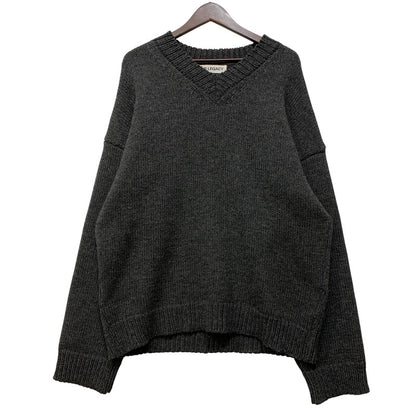 【中古美品】【メンズ】 Our Legacy アワーレガシー SONAR V-NECK KNIT M4243SA ソナー Vネック ニット 141-260913-as-05-izu サイズ：52 カラー：グレー 万代Net店