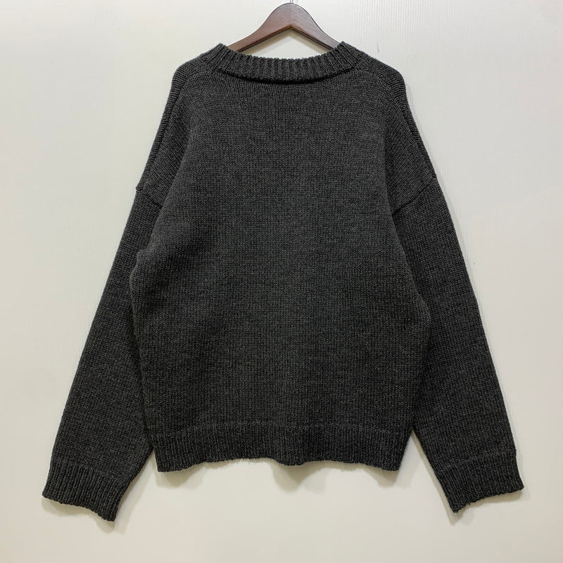 【中古美品】【メンズ】 Our Legacy アワーレガシー SONAR V-NECK KNIT M4243SA ソナー Vネック ニット 141-260913-as-05-izu サイズ：52 カラー：グレー 万代Net店