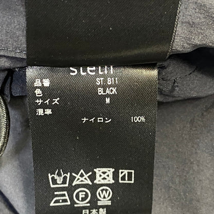 【中古品】【メンズ】 STEIN シュタイン ST.811 WINDPROOF NYLON HALF ZIP PULLOVER ウィンドプルーフ ナイロン ハーフ ジップ プルオーバー アウター 140-260914-cs-20-izu サイズ：M カラー：ブラック 万代Net店