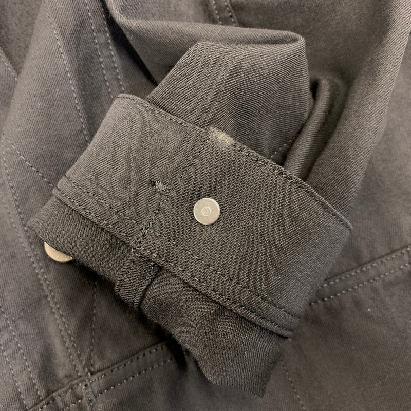 【中古品】【メンズ】 COMME des GARCONS HOMME コムデギャルソンオム PATCH LOGO WORKWEAR JACKET HG-J002 ワークウェアジャケット 140-260913-as-09-izu サイズ：M カラー：ブラック 万代Net店
