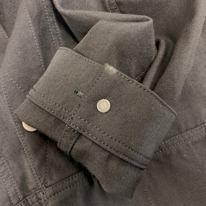【中古品】【メンズ】 COMME des GARCONS HOMME コムデギャルソンオム PATCH LOGO WORKWEAR JACKET HG-J002 ワークウェアジャケット 140-260913-as-09-izu サイズ：M カラー：ブラック 万代Net店
