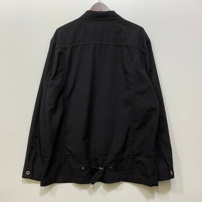 【中古品】【メンズ】 COMME des GARCONS HOMME コムデギャルソンオム PATCH LOGO WORKWEAR JACKET HG-J002 ワークウェアジャケット 140-260913-as-09-izu サイズ：M カラー：ブラック 万代Net店