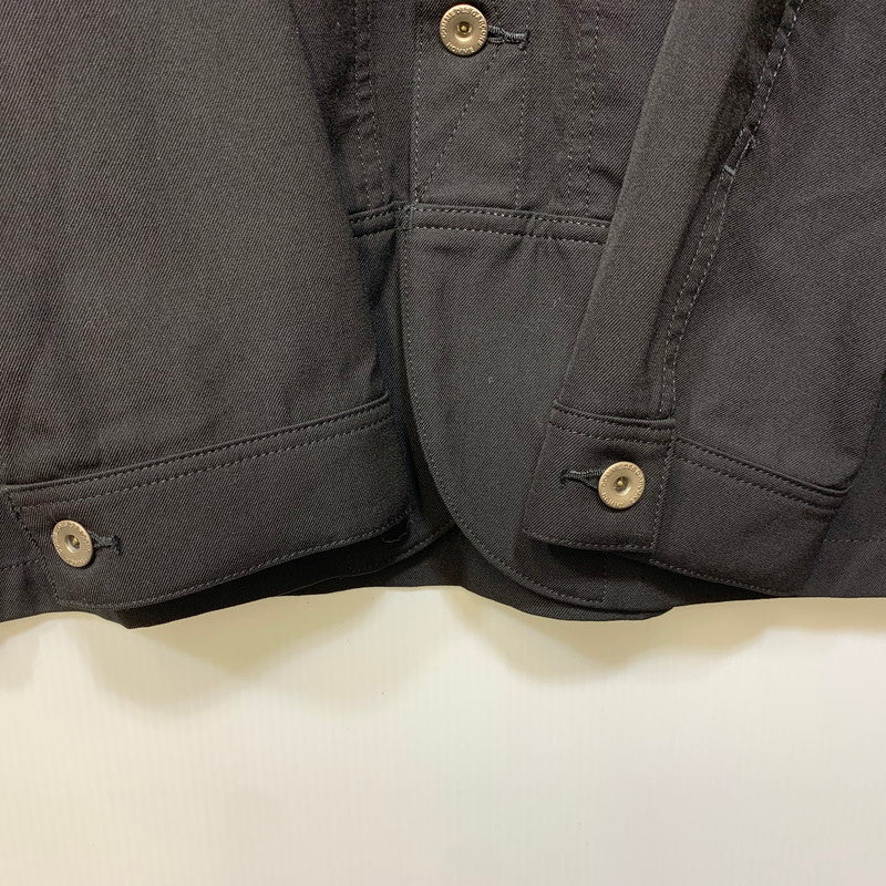 【中古品】【メンズ】 COMME des GARCONS HOMME コムデギャルソンオム PATCH LOGO WORKWEAR JACKET HG-J002 ワークウェアジャケット 140-260913-as-09-izu サイズ：M カラー：ブラック 万代Net店