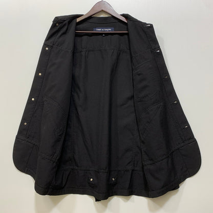 【中古品】【メンズ】 COMME des GARCONS HOMME コムデギャルソンオム PATCH LOGO WORKWEAR JACKET HG-J002 ワークウェアジャケット 140-260913-as-09-izu サイズ：M カラー：ブラック 万代Net店