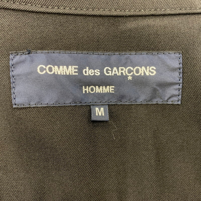 【中古品】【メンズ】 COMME des GARCONS HOMME コムデギャルソンオム PATCH LOGO WORKWEAR JACKET HG-J002 ワークウェアジャケット 140-260913-as-09-izu サイズ：M カラー：ブラック 万代Net店